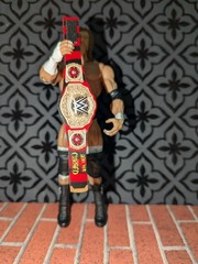 3 Custom WWE Undisputed IC World Danhausen Cursed Belts 6″ (figures not included