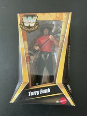 WWE Mattel Elite Legends 27 Terry Funk CHASE Red Target Wrestling Figure Nwa Wcw