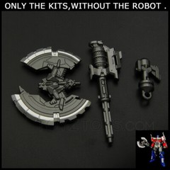 Weapon Big Axe Sword Upgrade Kit For SS38 OP Accessories Prime – Mix color