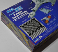 Star Trek TNG Klingon Attack Cruiser 1993 Playmates #6155 New Vtg Sealed