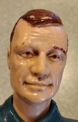 1960’s Marx Johnny West Mike Hazard Figure Good Cond Head & Rivet Paint Wear