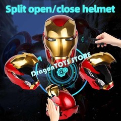 Iron Man Mk50 Friday Helmet Autoking 1/1 Wearable Helmet Cosplay LED Gift
