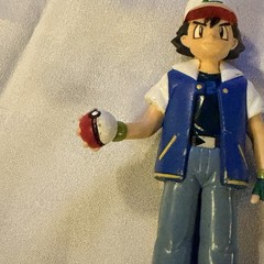 Pokemon Vintage TOMY Ash Ketchum Toy PVC Figures 1993 Japan !!!