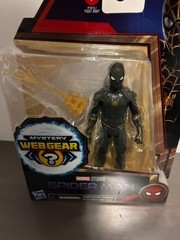 Marvel Studios Spider-Man No Way Home Black & Gold Suit Mystery Web Gear Figure