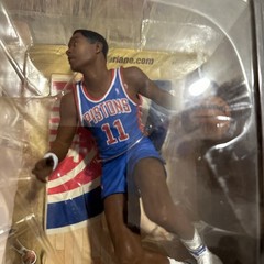 RARE McFarlane NBA Legends Series 2: ISIAH THOMAS Detroit Pistons blue VARIANT
