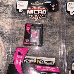 Action, Micro Figures World’s Smallest Power Rangers Set Of Four ￼