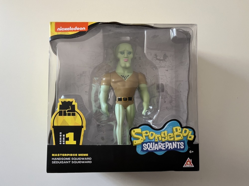 SpongeBob Squarepants Masterpiece Meme 8″ Handsome Squidward Series 1 Figure