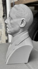 Gus Fring Burnt Face Breaking Bad Bust 6.5” 3D Printed Collectible Statue