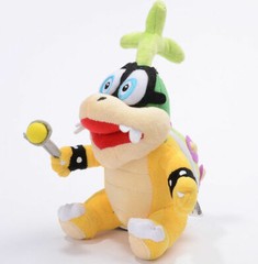 New Super Mario Bros. Iggy Koopa Plush Toy Series Stuffed Animal 7”