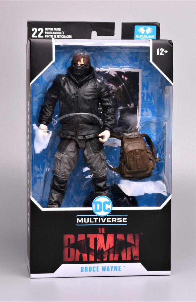 McFarlane DC Multiverse The Batman Bruce Wayne Drifter 7″ Action Figure New