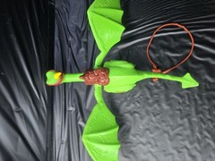 Vintage 1993 TMNT Cave Turtle Raph with Tubular Pterodacty complete Used