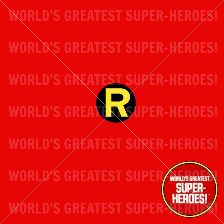 Mego Robin Decal Reproduction Pre-Cut Vinyl For WGSH 8″ Action Figure
