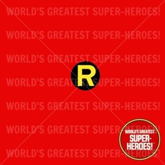 Mego Robin Decal Reproduction Pre-Cut Vinyl For WGSH 8″ Action Figure