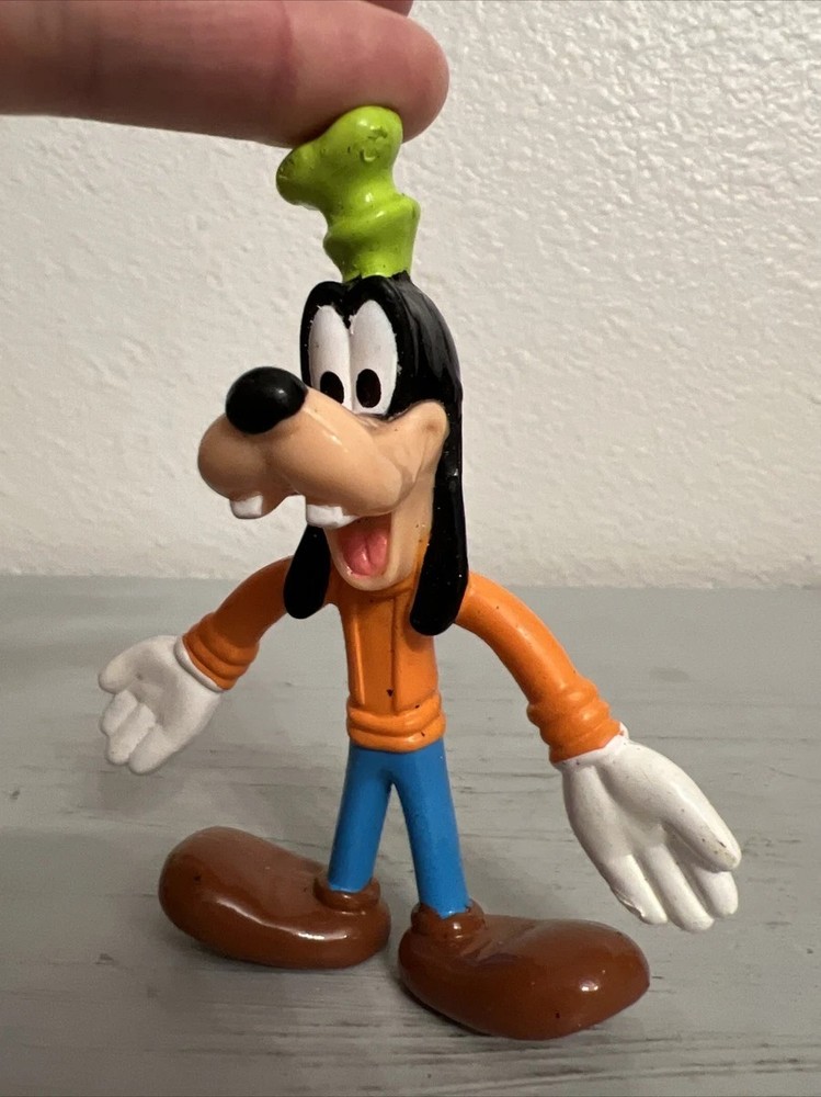 Goofy Disney Character 4” Figure Bendable Rubber Toy New Sealed