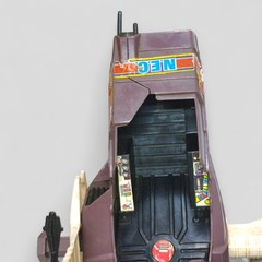 GLASSLITE SIDE GUNNER / NAVE ESTELAR DE COMBATE – VINTAGE STAR WARS BRAZIL 80s