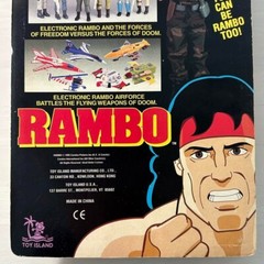 Toy Island Rambo Enemy Attack Figure Set