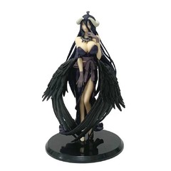 24CM Overlord Albedo Armor Figure King Undead PVC Anime Model Collectible Toy