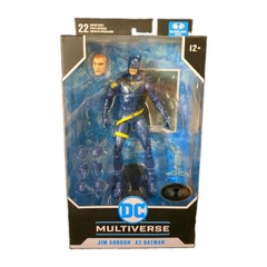 McFarlane Toys DC Multiverse Jim Gordon As Batman Action Figure Boxed 7”