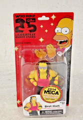 NECA The Simpsons Bret Hart Series 3 2014 Convention Exclusive NEW Sealed