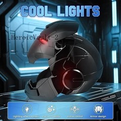 Iron Man Helmet MK5 1:1 Black Wearable Voice-control Open&Close Cosplay boxed