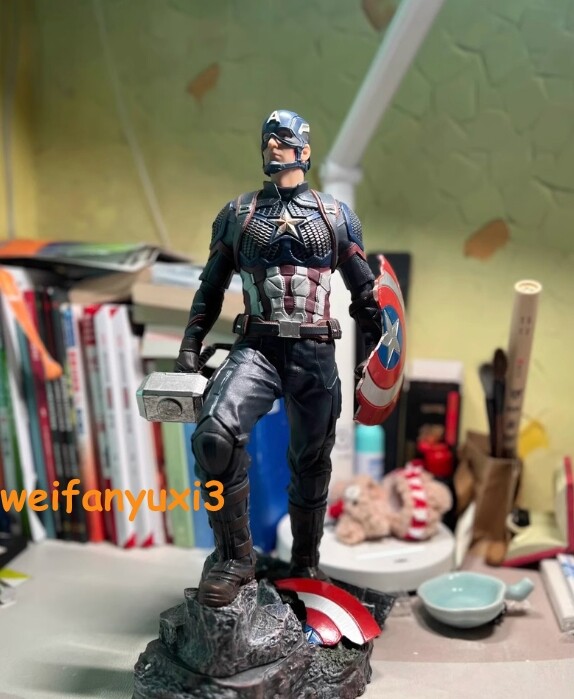 40cm The Avengers Captain America Figure Model Statues Ornament Collection Gift