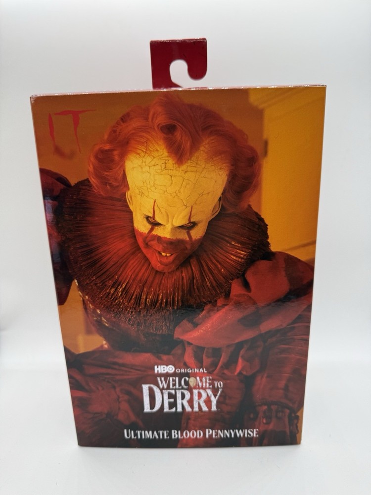 NECA IT Pennywise Welcome To Derry Ultimate Blood Pennywise Action Figure New