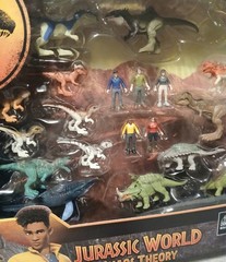 Jurassic World Chaos Theory Mini Figure Set 20 Pack NEW Ben Yaz Darius Kenji Sam