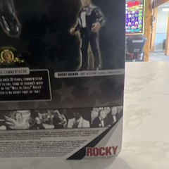 2007 Jakks Pacific Rocky Balboa Michael Buffer Ring Announcer Action Figure NIB