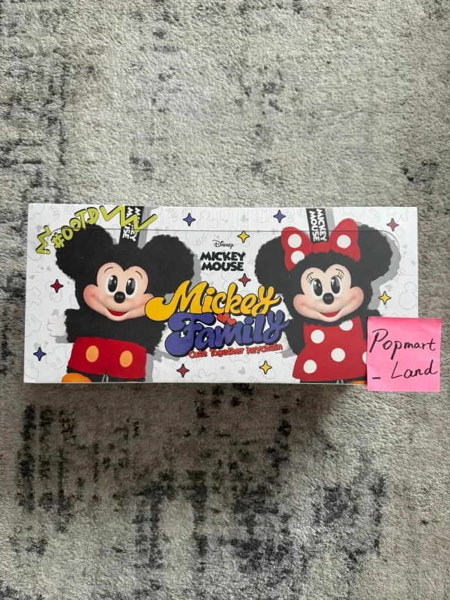 Pop Mart x Disney Mickey Family Together Series Plush Keychain – US SELLER