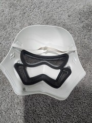 STAR WARS THE FORCE AWAKENS First Order Stormtrooper MASK Hard Plastic