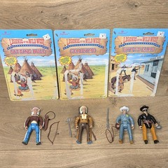 Legends of the Wild West Figure Lot Sitting Bull Geronimo Billy Kid Wyatt Earp