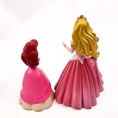 Disney princess Dolls Figures & Ornament Lot Of 6 Pvc Plastic Cake Toppers Elsa