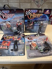 Lot Of 4 John Force Starting Lineup Winner’s Circle 1990’s Figurines