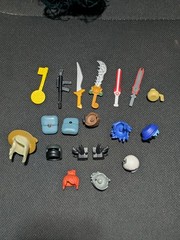 Huge Roblox‎ lot of Figures & Accessories includes 20 Figures plus weapons