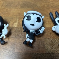 Bendy and the Ink Machine Collectible Figure Lot Of 3 Meatly Games Mini Figures