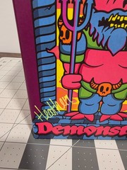 Signed Mischief Toys New York Comic Con Blacklight Demonstro