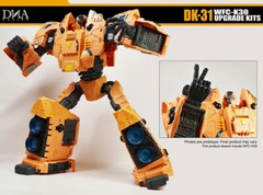 New DNA Design DK-31 Upgrade Kits for WFC-K30 Kingdom Titan Autobot Ark in stock