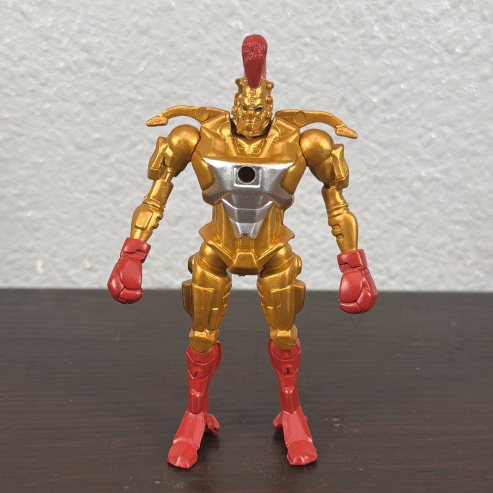 2011 Real Steel Midas The Gold Blooded Killer 5″ Action Figure Gold/Red Toy