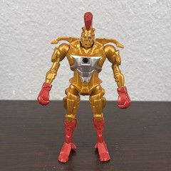 2011 Real Steel Midas The Gold Blooded Killer 5″ Action Figure Gold/Red Toy