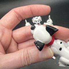 Disney 101 Dalmatians 7 Figures Dogs PVC Cake Toppers Toys Small Characters