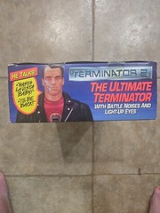 THE ULTIMATE TERMINATOR 12” Talking Figure Light Up Eyes 1991 KB Toys New Sealed