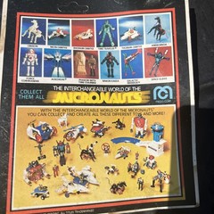 Vintage 1977 Mego Micronauts Gray Pharoid Mint On Card MOC NOS Fantastic Rare