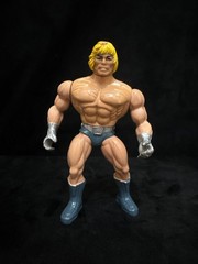 1987 Mattel Masters of the Universe MOTU Laser Light He-Man Not Complete ITALY