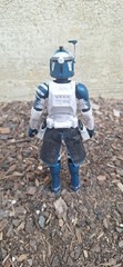 Star Wars Black Series Custom Hand Painted Clone Trooper Tiger Shark Commander