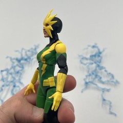 Marvel Legends Spider-Man Retro Electro Francine Frye 6″ Figure Hasbro Loose