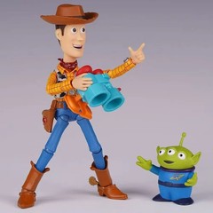 Revoltech Toy Story Woody Ver 2.0 Articulated Action Figure Collectible Gift