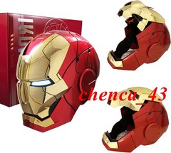 US!!! Iron Man MK5 1:1 Helmet Wearable Voice-control Mask Cosplay AUTOKING Gift