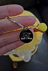 Handmade Fully Jointed 5.9″ Yellow Bumble Bee Bear Plush Keychain