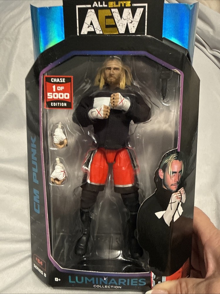2024 AEW ALL ELITE WRESTLING UNMATCHED SERIES 8-CM PUNK #64-CHASE 1 of 5,000