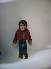 Minimates Back To The Future Delorean Time Machine With Marty McFly